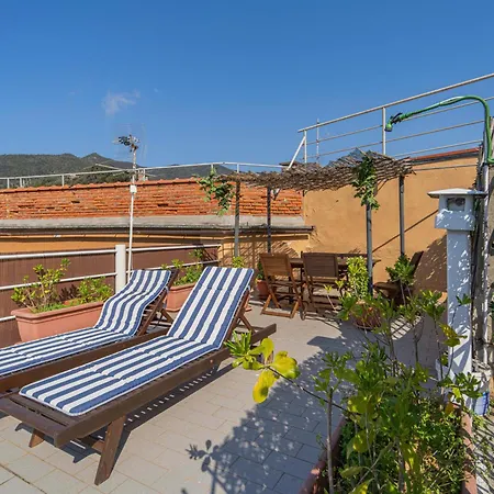 012c - Loft, Casa In Centro Con Terrazza Privata, 100metri Da Spiaggia E Mare Апартаменты Монелья